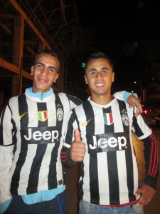 Supporters de S&eacute;tif heureux