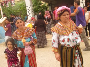Beaucoup de visiteurs, et de tout âge