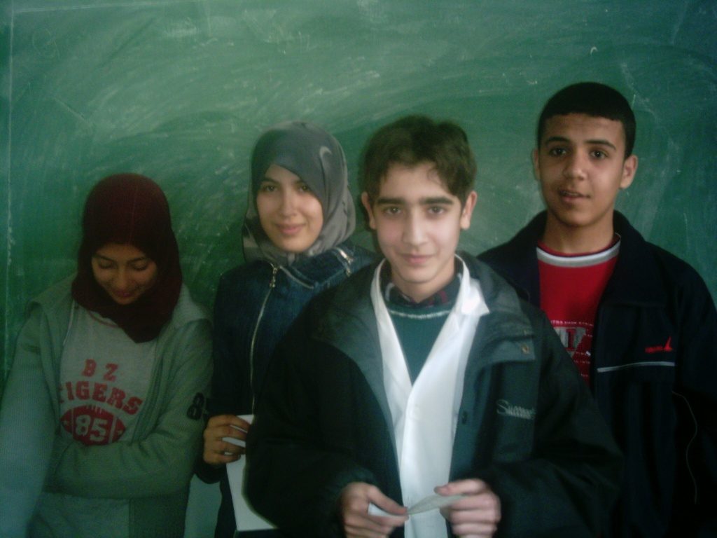 Jeunes &eacute;l&egrave;ves de lyc&eacute;e